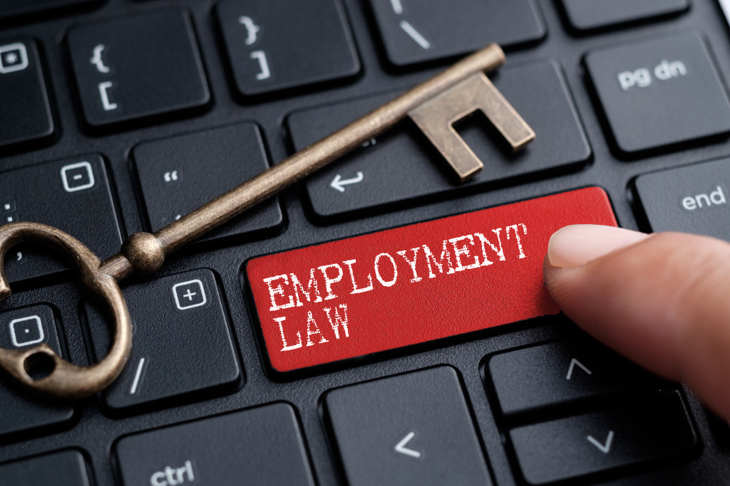 Employment law concept